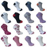 Kids, Boys & Girls  Trainer Liner Ankle Sports Socks Walk Gym School PE, 3 & 6 Pairs