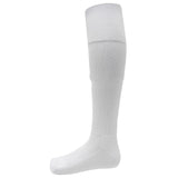 Football School Uniform Socks 1 & 2 Pairs Unisex Youth Size 4-6 Soccer Hockey Rugby KneeHigh -White