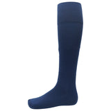 Football School Uniform Socks 1 & 2 Pairs Unisex Youth Size 4-6 Soccer Hockey Rugby Knee High -Navy Blue