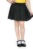 Skater Skirt Kids Casual Party and School Wear  Skirts Girls 7 to 13 Years Black